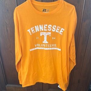 Russell Athletic Orange Long Sleeve Shirt